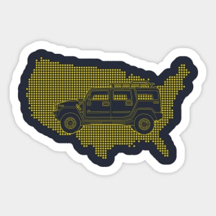 Overland Ultimo America, Gold Sticker
